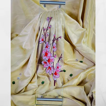 Plateaux en verre UNIQUE chez Simane Love SEULEMENT en fleur Sakura pour vos Sushi - 44.4cm * 11cm