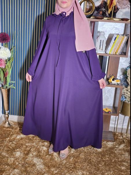 " عباية كلوش أنيقة – توب كريب بجودة عالية 150 كراماج "