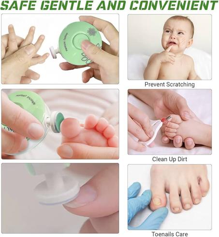 ماكينة تشذيب أظافر الأطفال الكهربائية