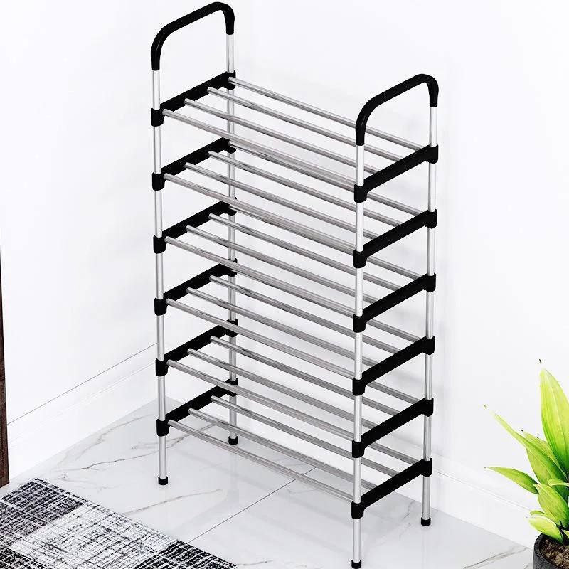 ✅ Shoes Rack Inox  منظم الأحذية من الإينوكس 6 طوابق