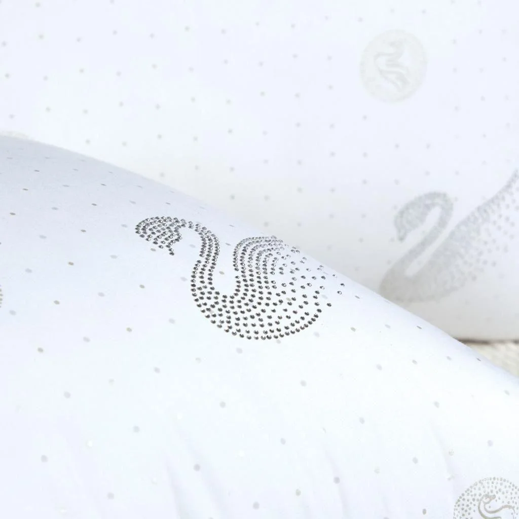 مخدة كالفو فندقية قطن 100% بحشو ريش طبيعي