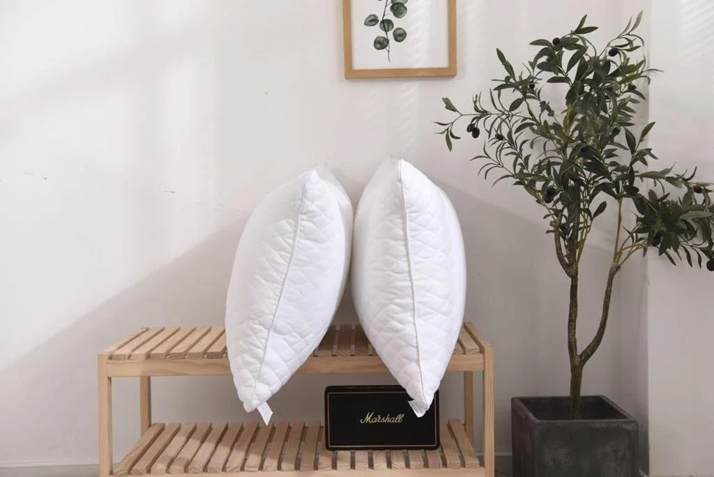 مخدة سليب ويل الفندقية قطن 100% بحشوة بوليستر