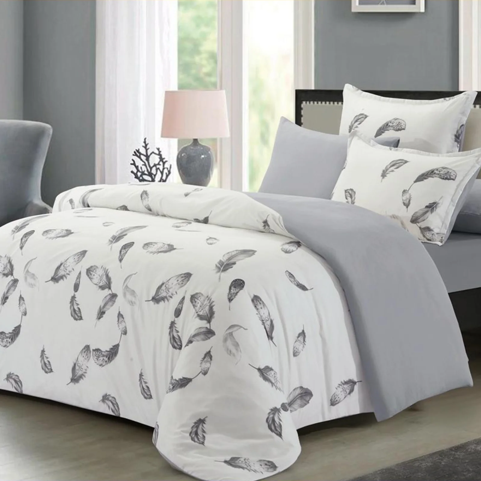 مفرش صيفي كلاسيك كانون 4 قطع للمفرد