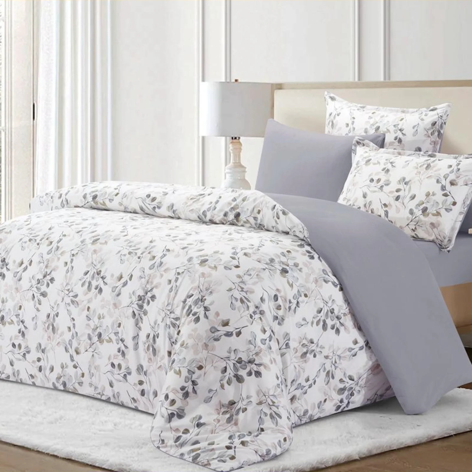 مفرش صيفي كلاسيك كانون 4 قطع للمفرد