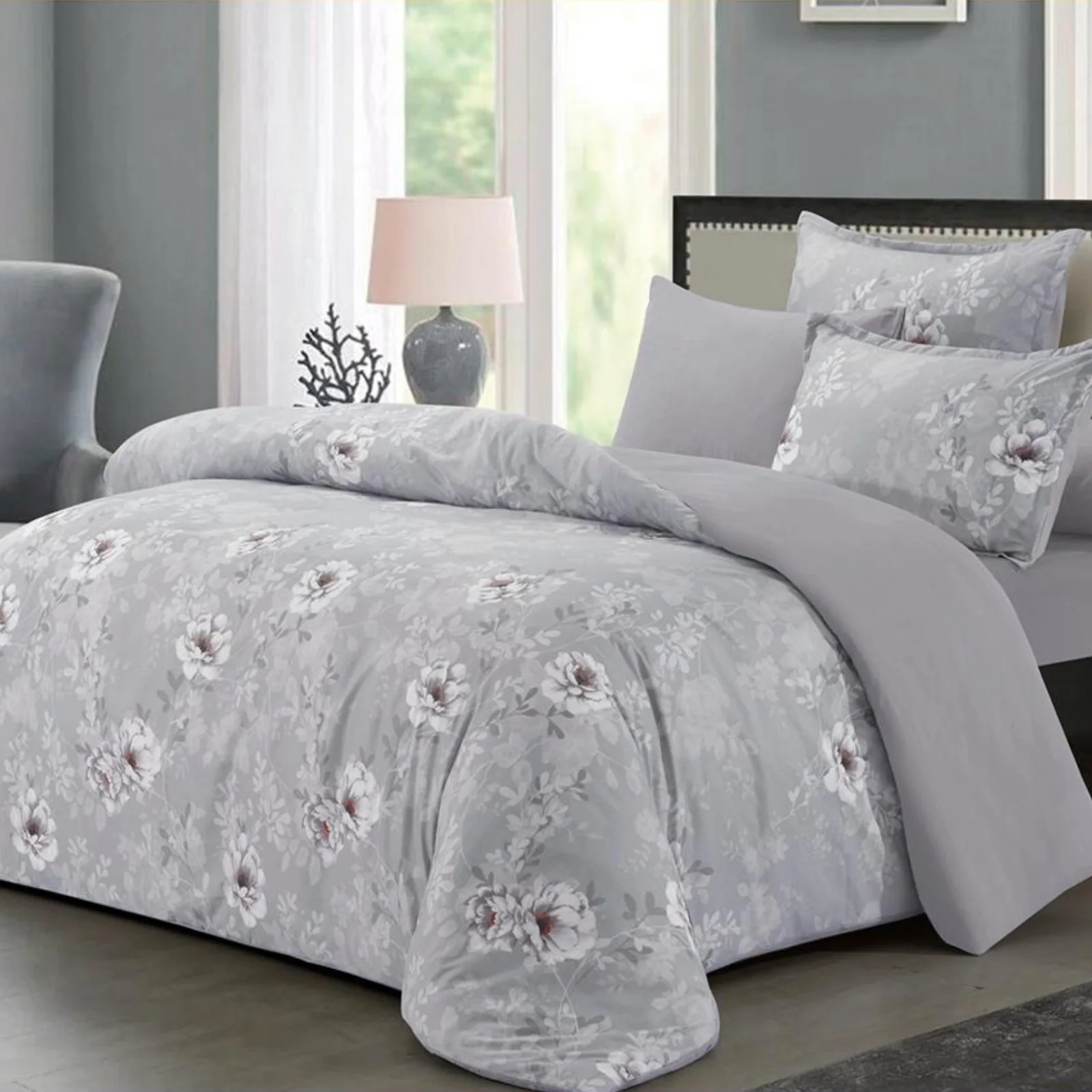 مفرش صيفي كلاسيك كانون 4 قطع للمفرد