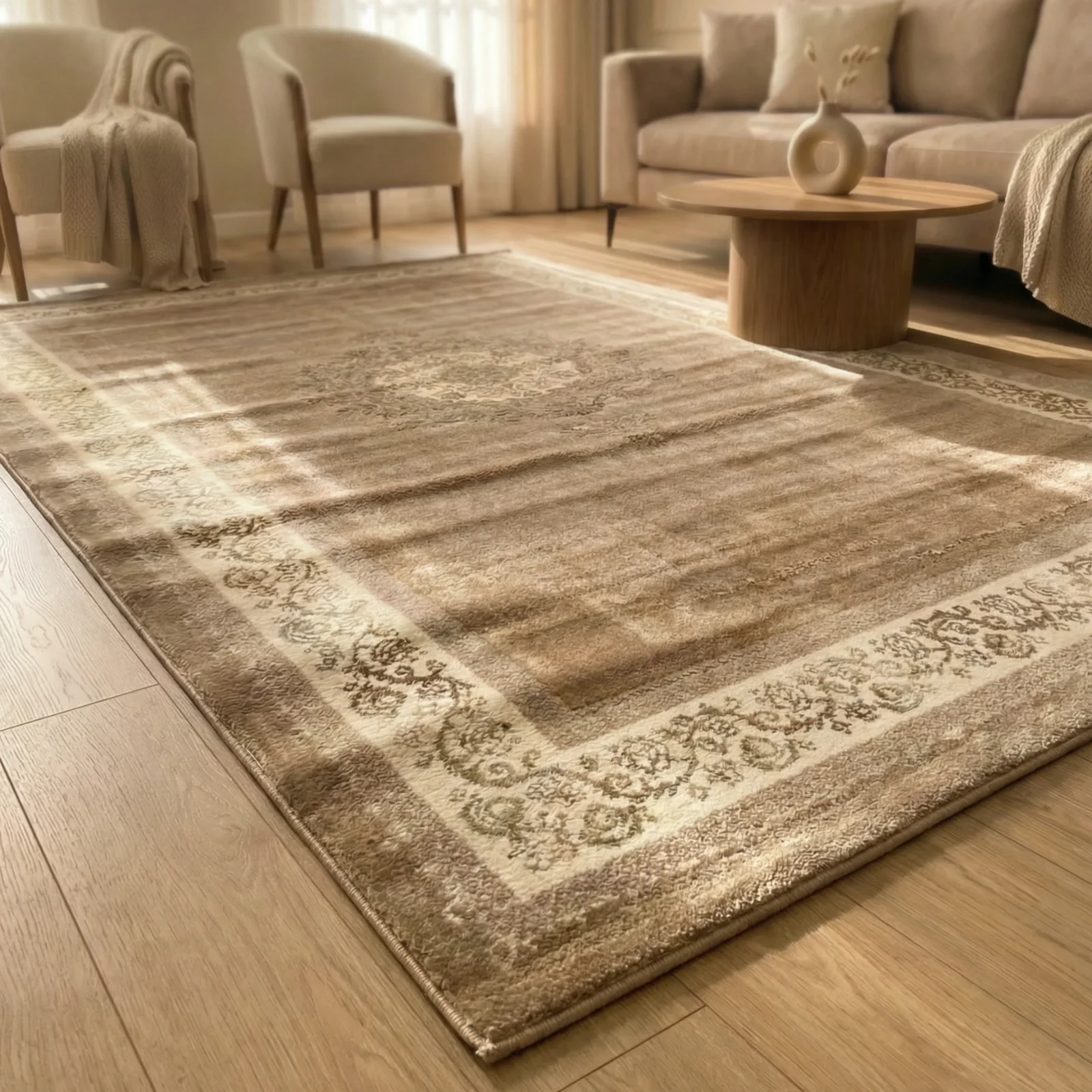 سجاد تركي فاخر 2/3 يضفي على غرفتك لمسة من الأناقة الملكية