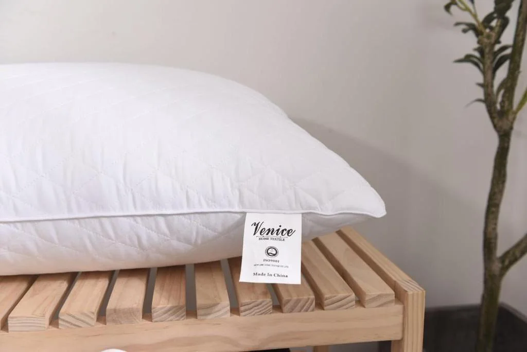 مخدة سليب ويل الفندقية قطن 100% بحشوة بوليستر