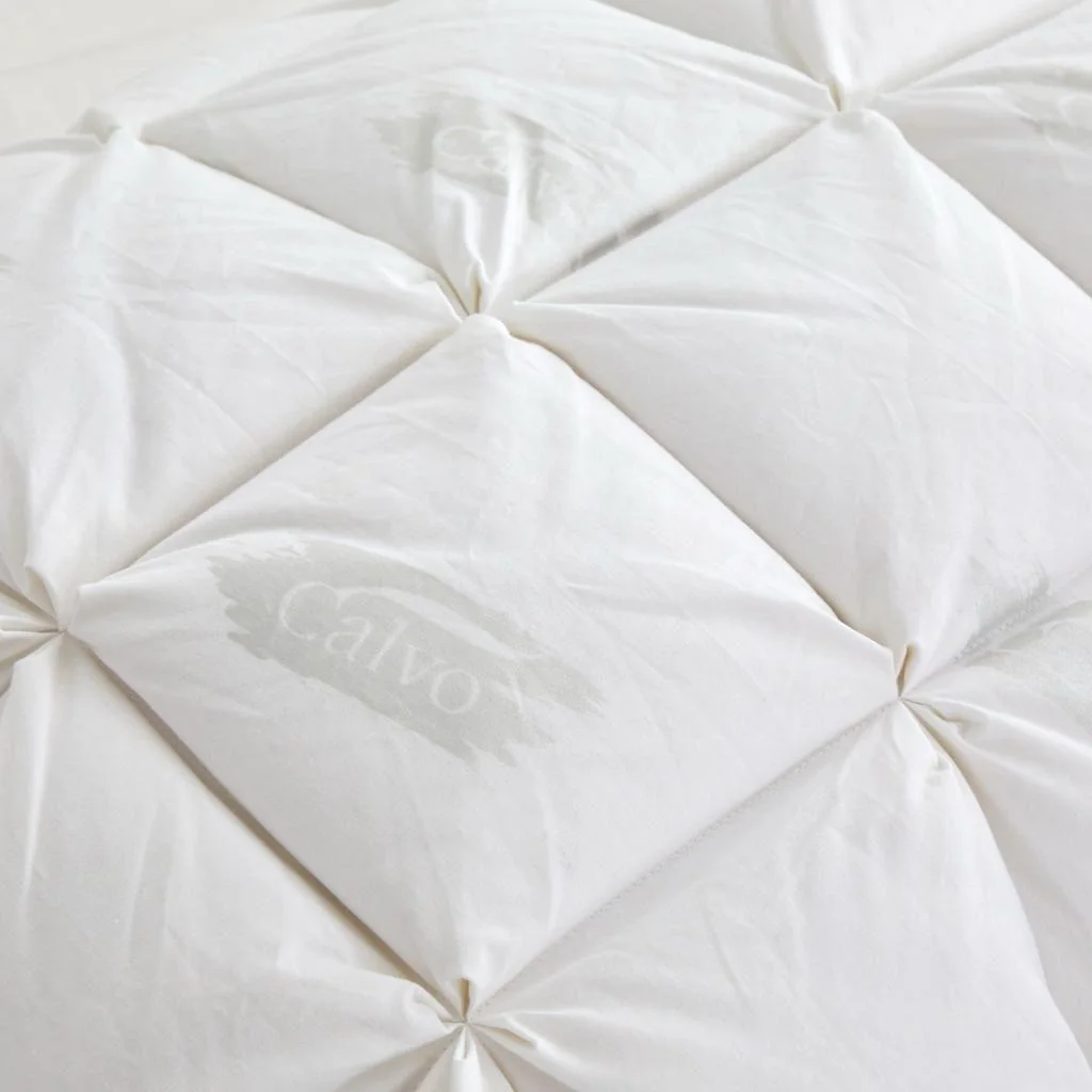مخدة كراون  فندقية قطن 100% بحشو ريش طبيعي