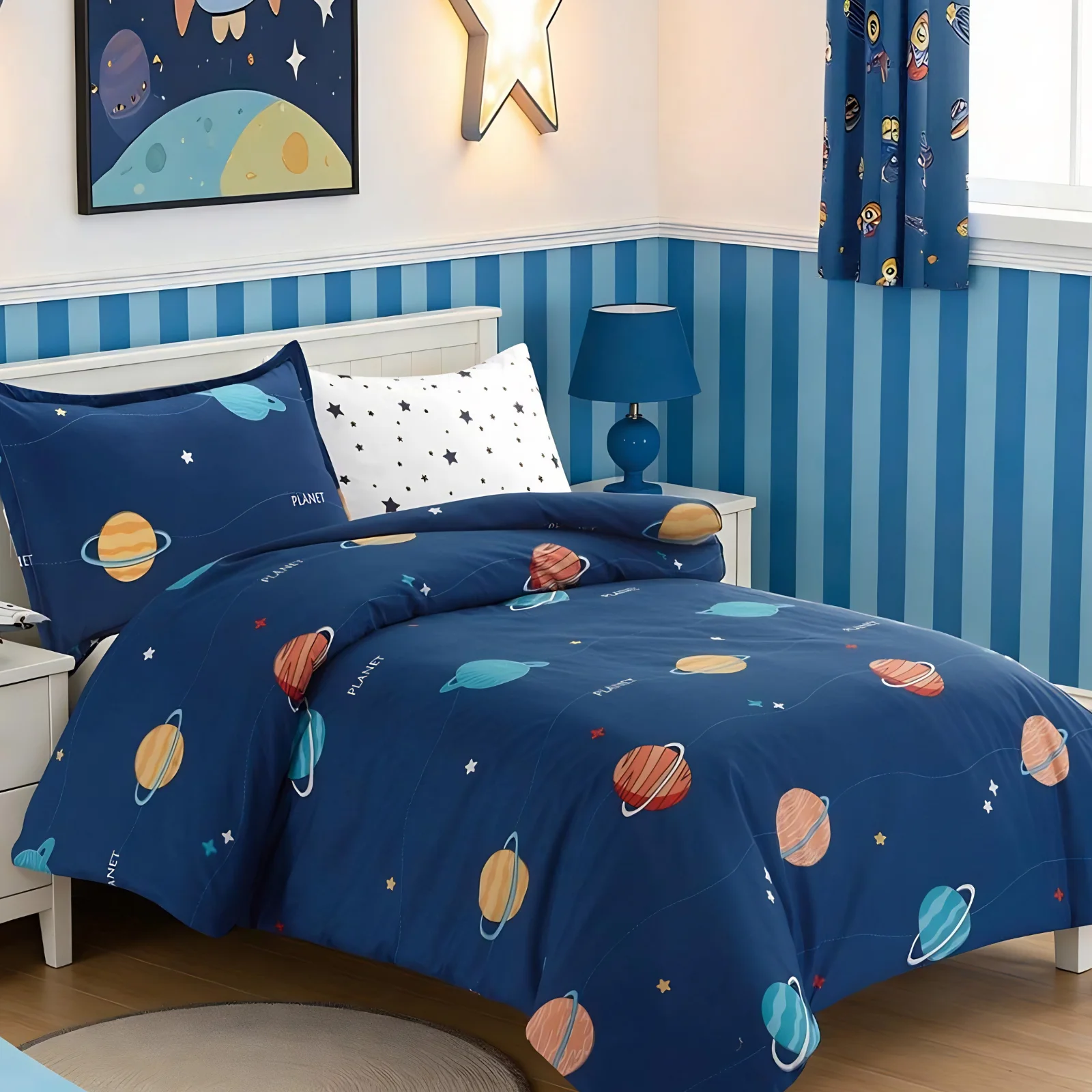 مفرش أطفال فاخر برسومات مرحة عدد القطع 4