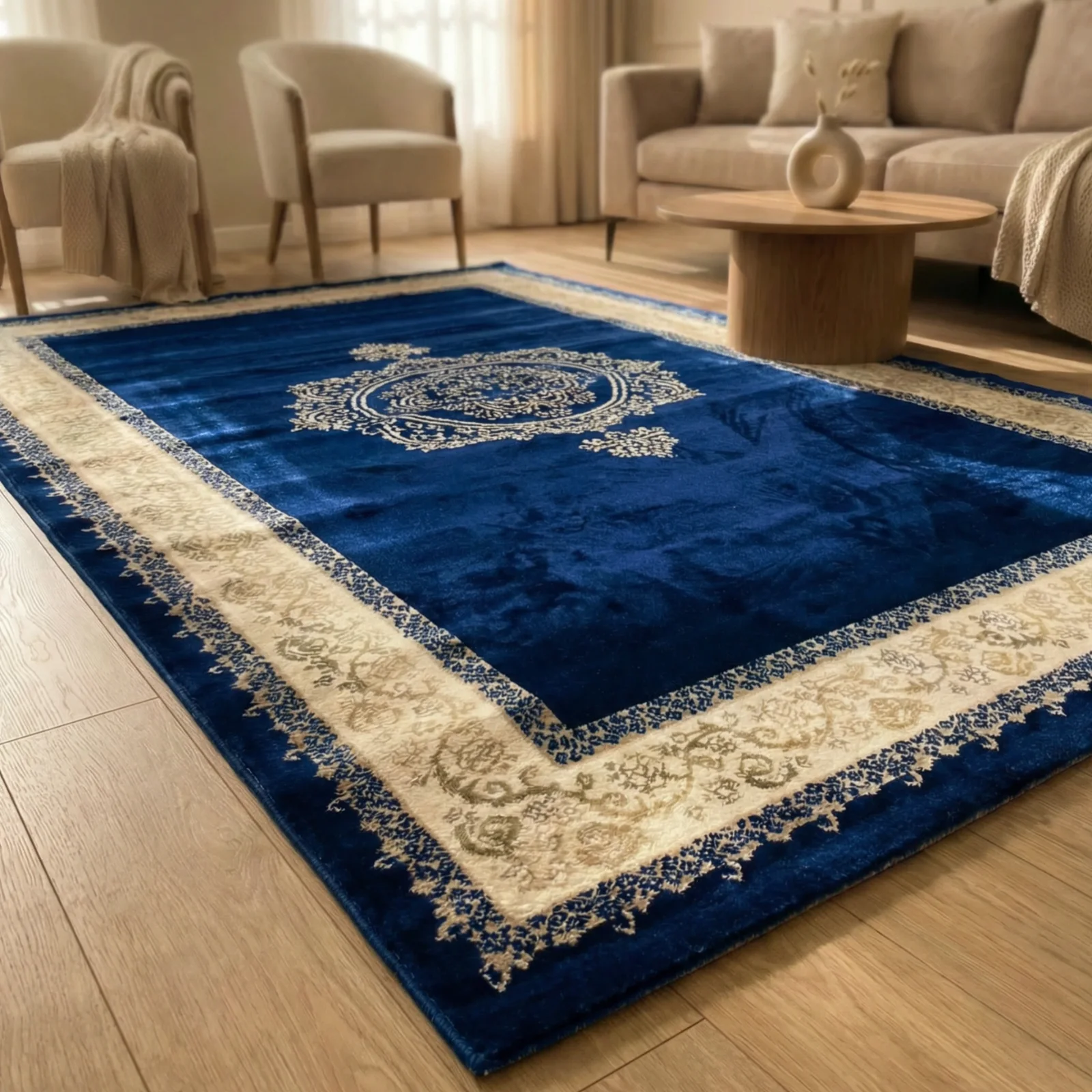 سجاد تركي فاخر 2/3 يضفي على غرفتك لمسة من الأناقة الملكية