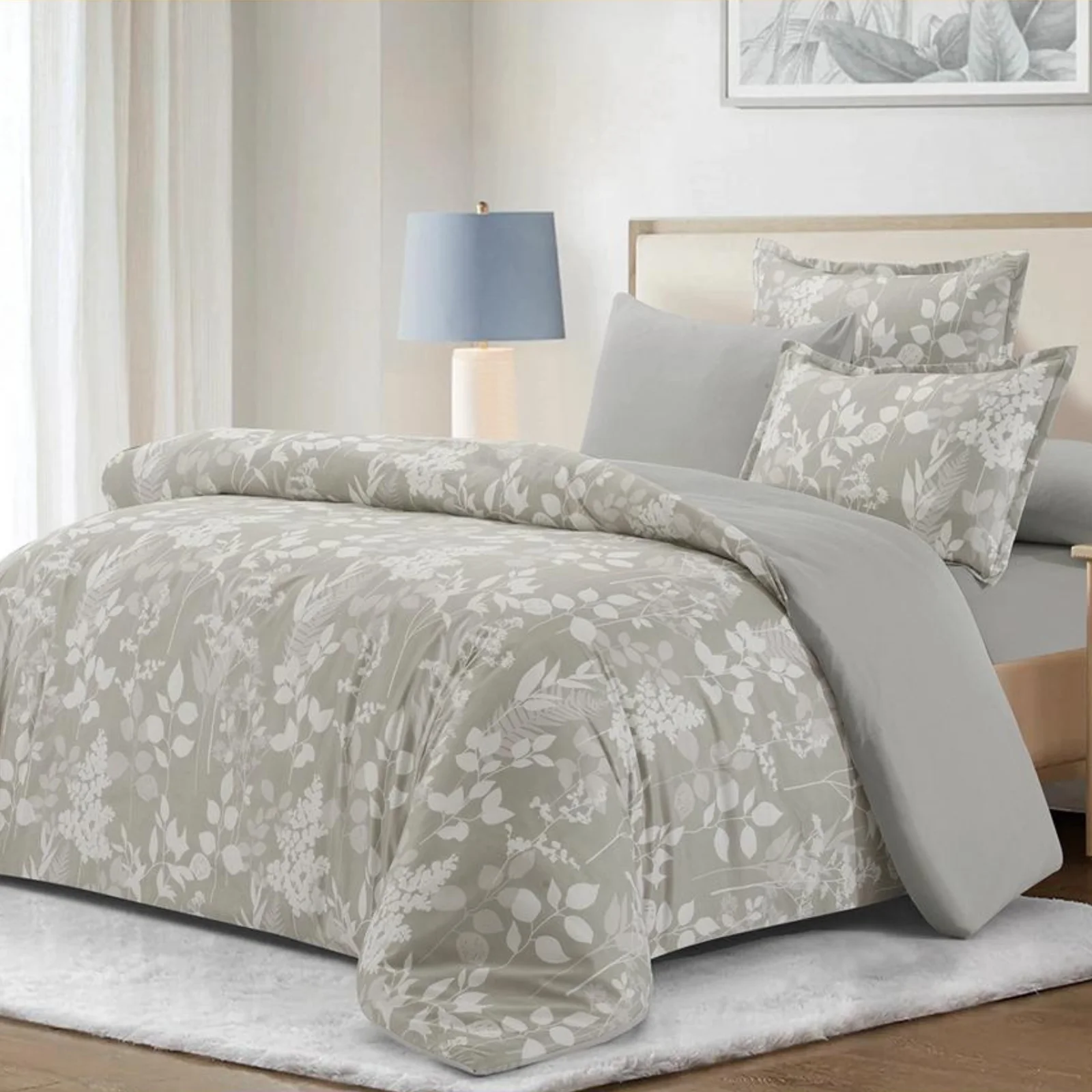 مفرش صيفي كلاسيك كانون 4 قطع للمفرد