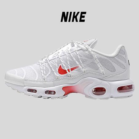 Air Max Plus Utility ( White / University Red )