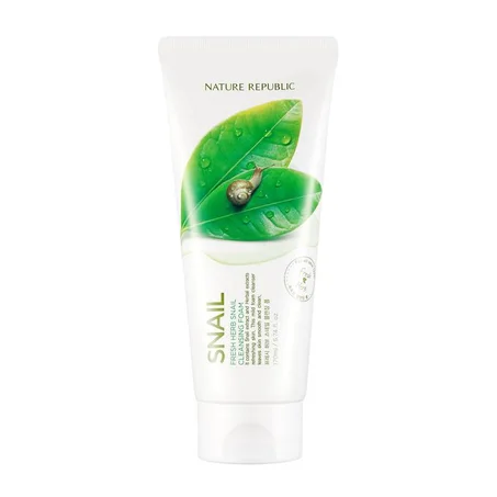 Nature Republic - Fresh Herb Snail Cleansing Foam