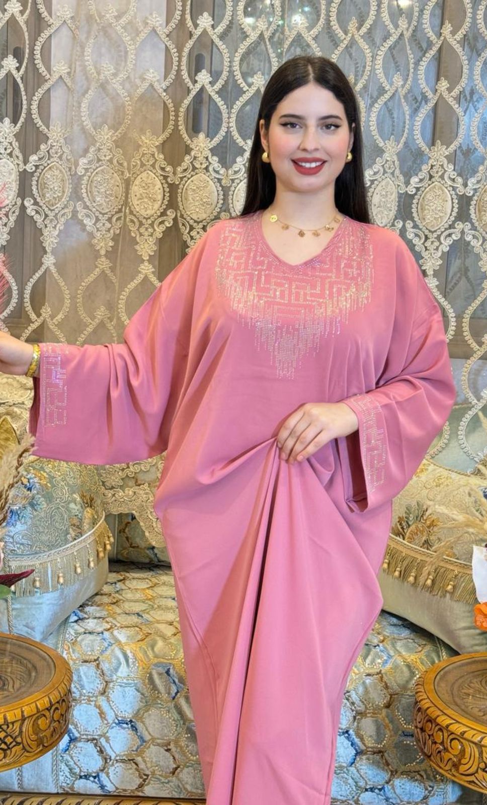 بيجامة طويلة نسائية فاخرة