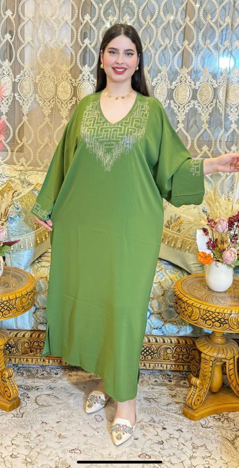 بيجامة طويلة نسائية فاخرة
