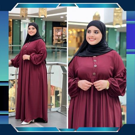 ✨ فستان واسع وأنيق متوفر بعدة ألوان لإطلالة راقية! ✨