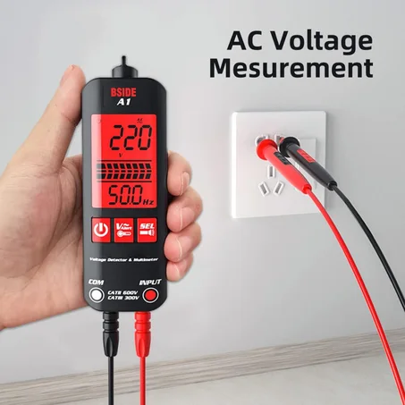 Multimètre Numérique A1 Voltmètre Rechargeable