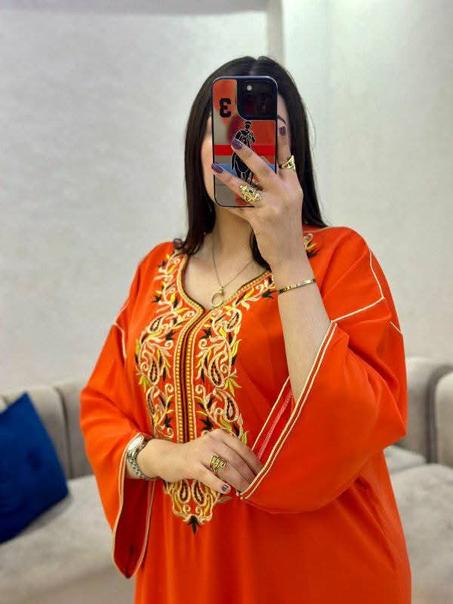 قــــفطان مــ ـخزاني بالــطرز الرباطي