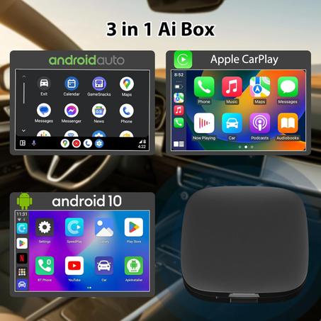 Wireless CarPlay & Android 13 Auto
