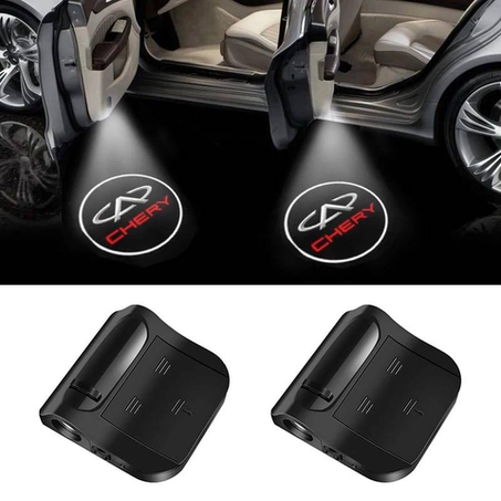 Projecteur de lumière de bienvenue de porte de voiture sans fil