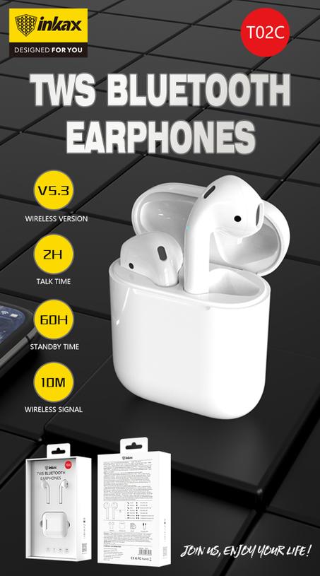 Airpods Bluetooth INKAX T02