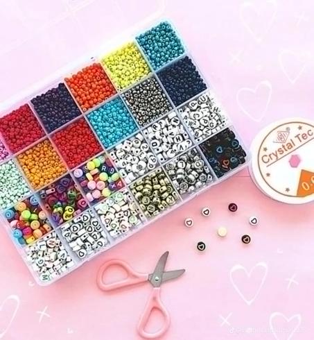 صندوق الخرز للبنات Crystal Tec