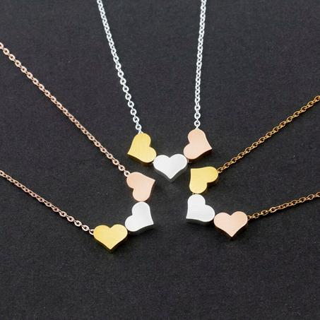 Collier 3 Cœurs Modèle 2022