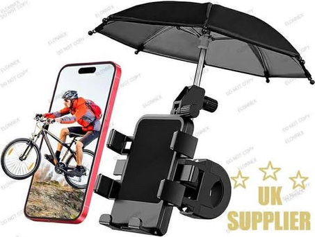 حامل الهاتف المحمول مع مظلة
