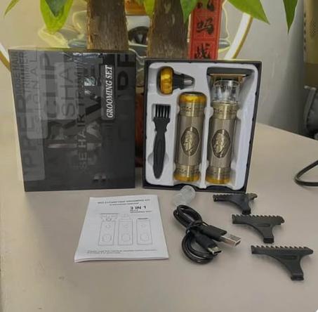 Tondeuse professionelle 3 en 1 : الشعر و اللحية و شعر الأنف و الأذنين