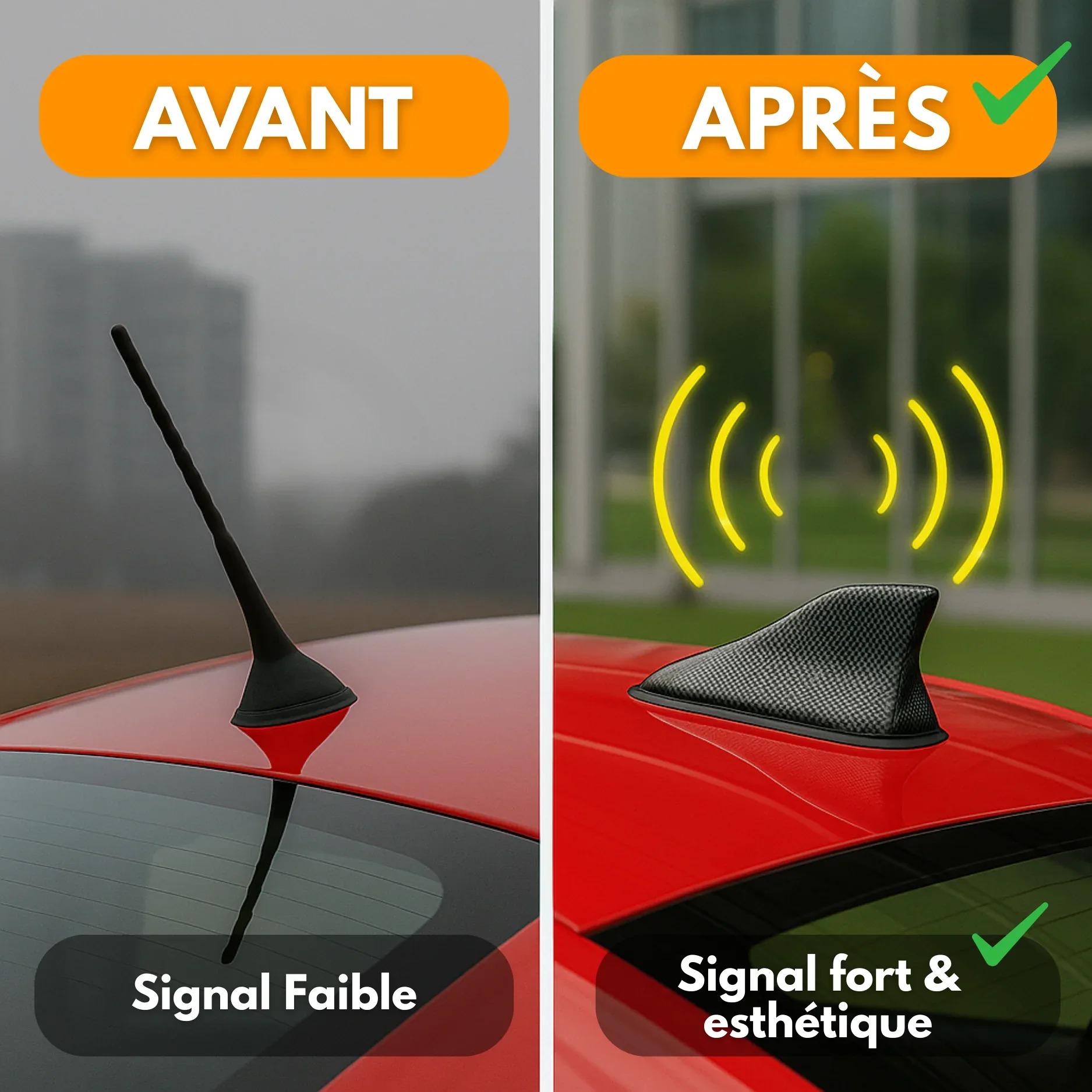 Amplificateur Antenne Voiture Shark