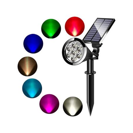 مصباح الطاقة الشمسية متعدد الالوان