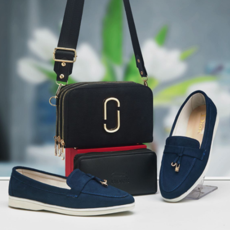 👜 حقيبتين و حذاء مريح وأنيق 🌟