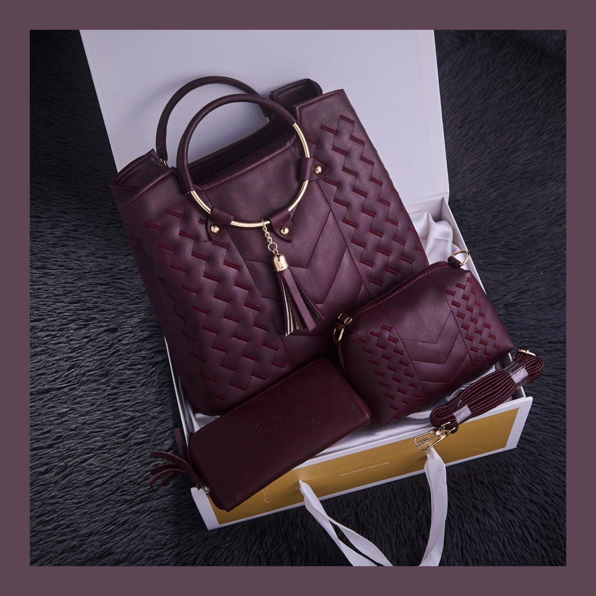 طقم حقائب نسائي ✨👜