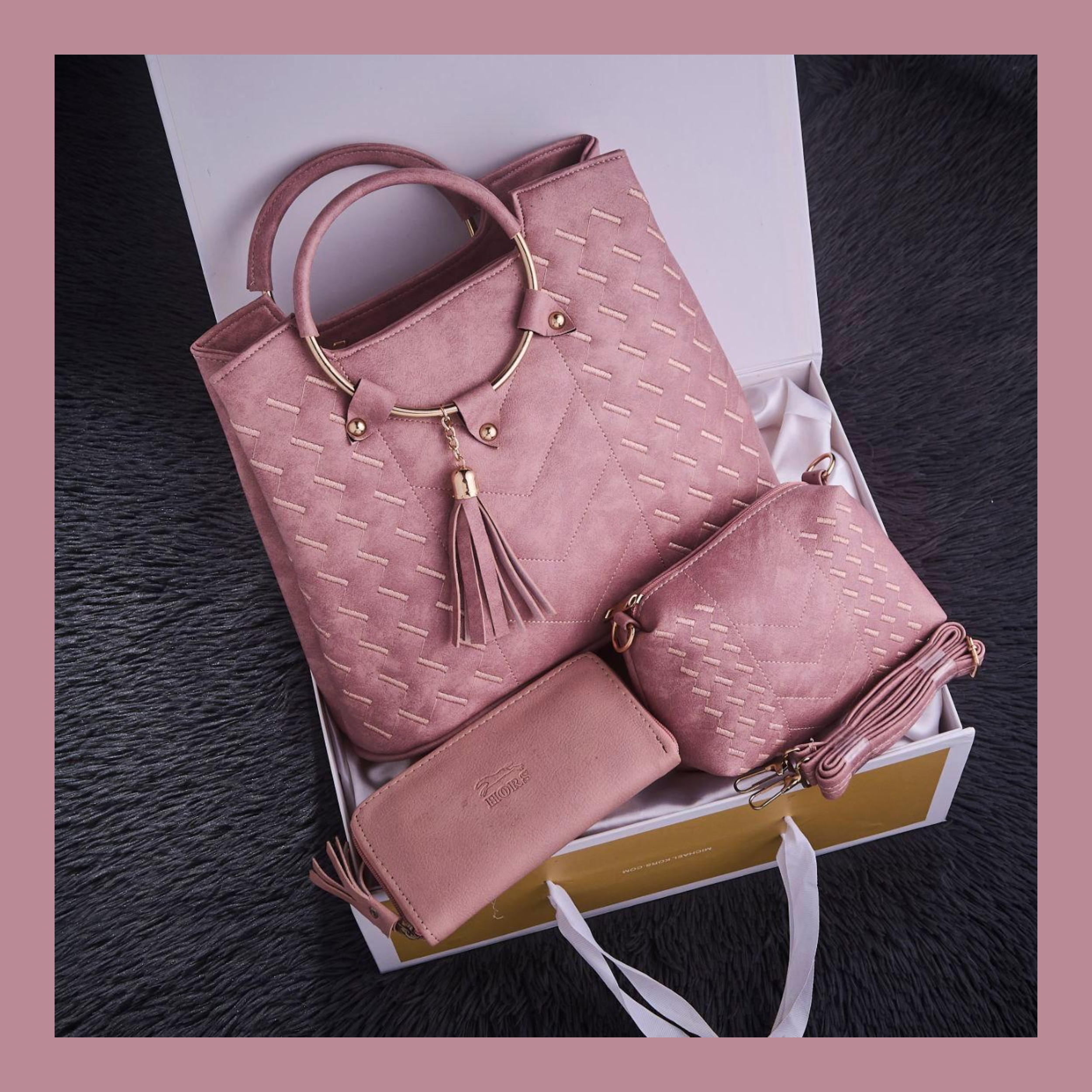 طقم حقائب نسائي ✨👜