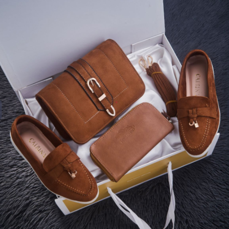 👜 حقيبتين وحذاء مريح وأنيق 🌟