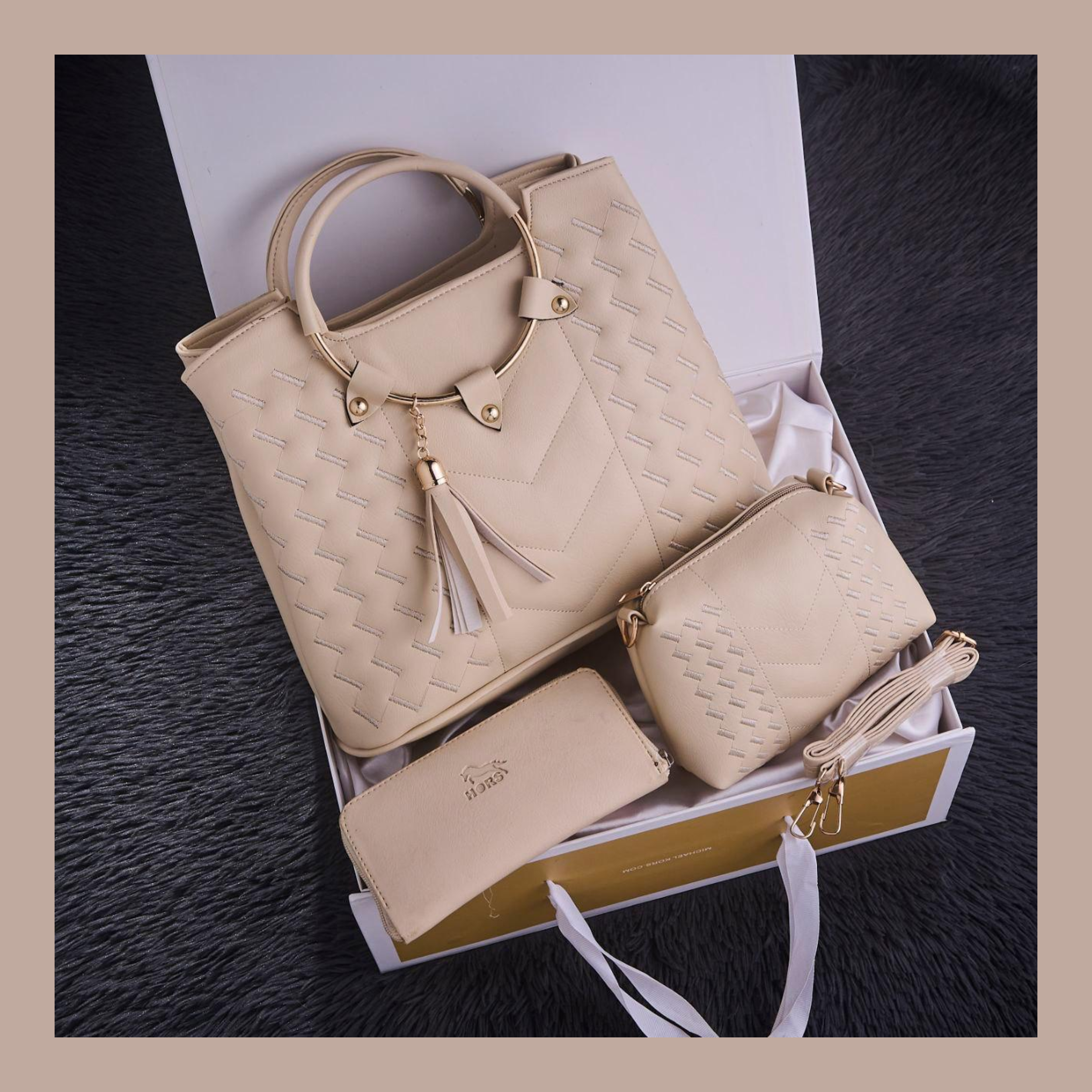 طقم حقائب نسائي ✨👜