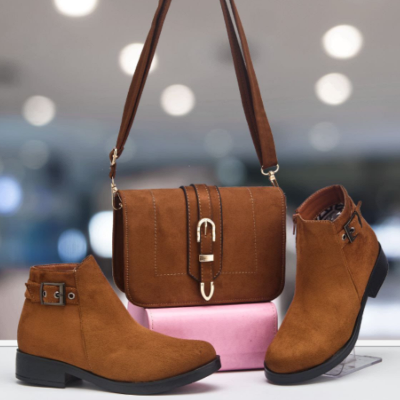 حقيبة وحذاء أنيق 👜👠