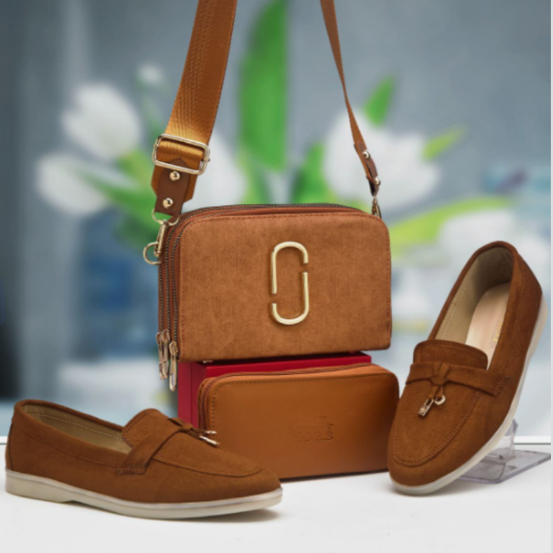 👜 حقيبتين و حذاء مريح وأنيق 🌟