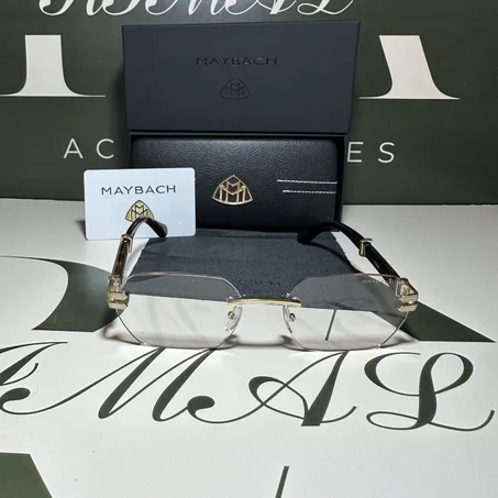 Lunettes Maybach anti-lumière bleue et photochromiques, avec packaging