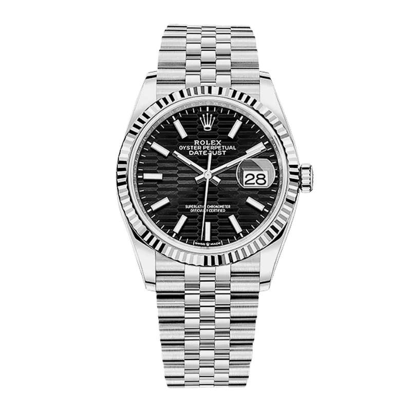 Montre Datejust Fluted Motif Noir