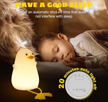 Lampe veilleuse Canard Enfant