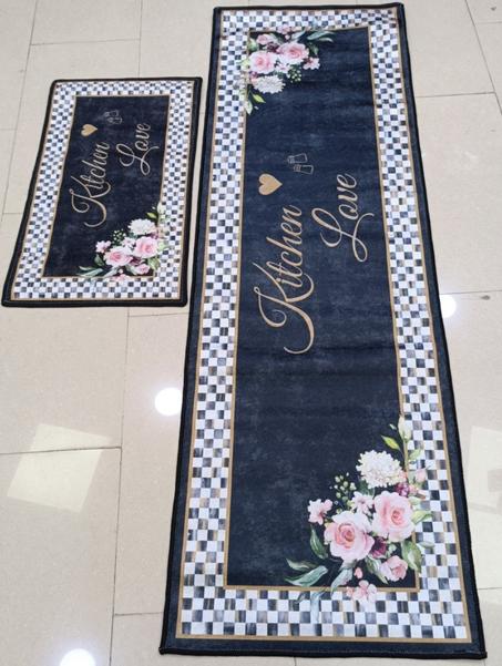 Tapis cuisine anti tache   (2 pc) Turkey