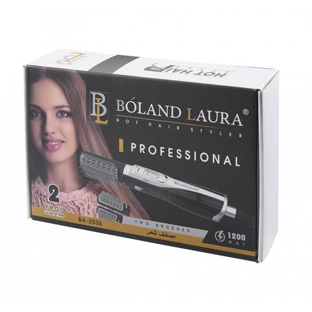 استشوار الشعر بوالند لورا أسود وابيض فرشتين من بولان