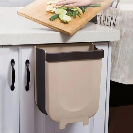 Smart Poubelle Murale Poubelle suspendue pour porte d’armoire de cuisine