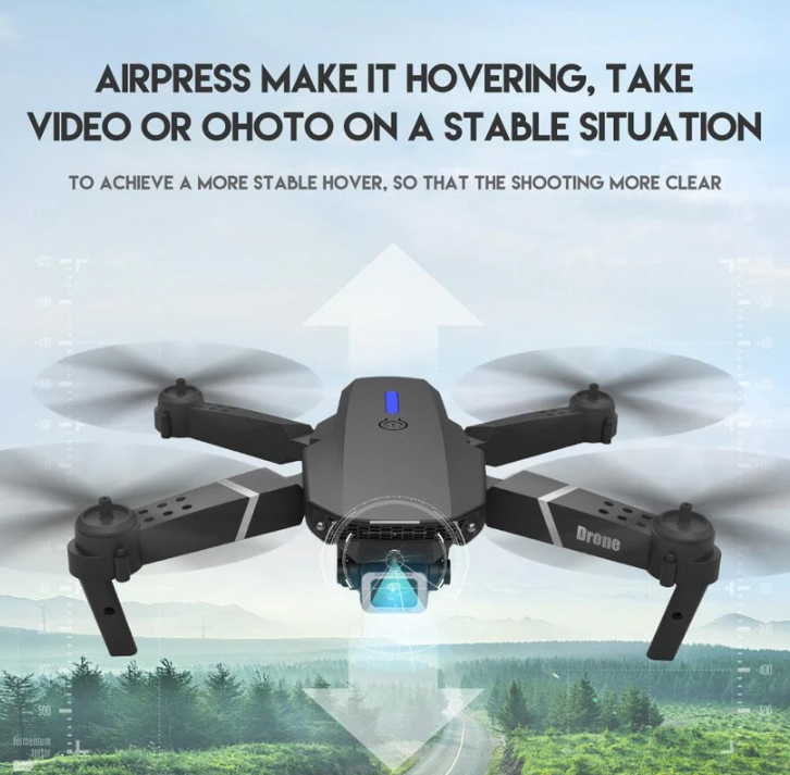 E88 Pro 2024 - Drone FPV Wi-Fi avec caméra grand angle HD 4K 1080P