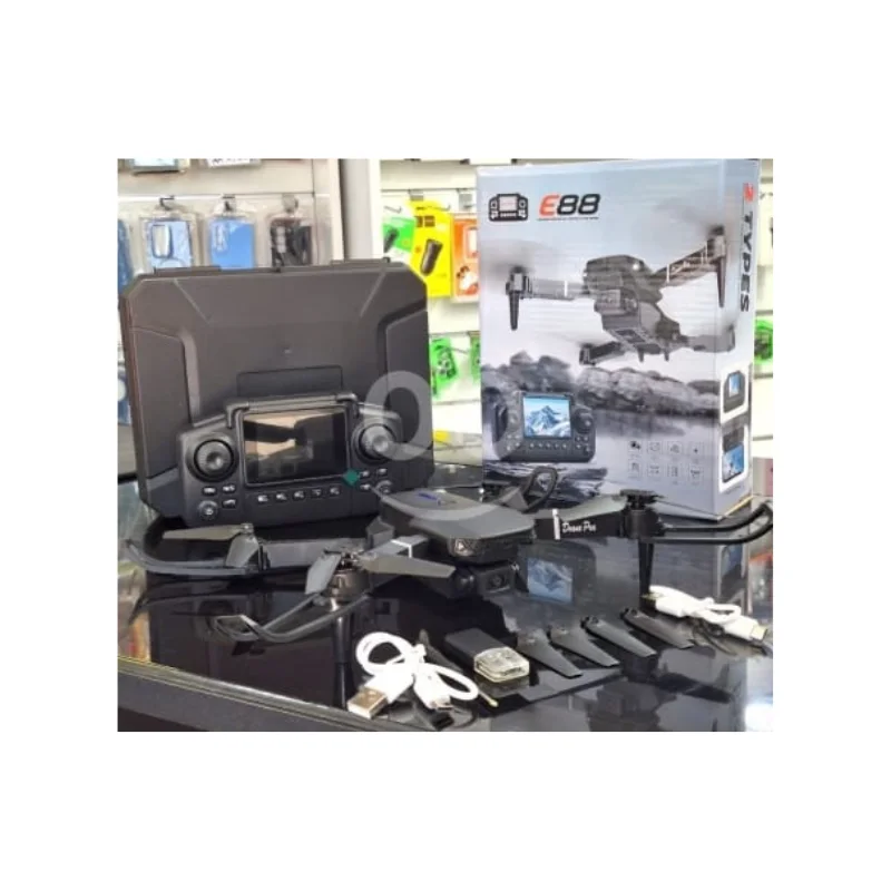 E88 Pro - Drone FPV Wi-Fi avec caméra grand angle HD 4K 1080P
