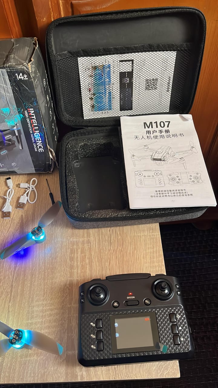 Drone M107 – WiFi , Évitement d’Obstacle & Caméra 4K