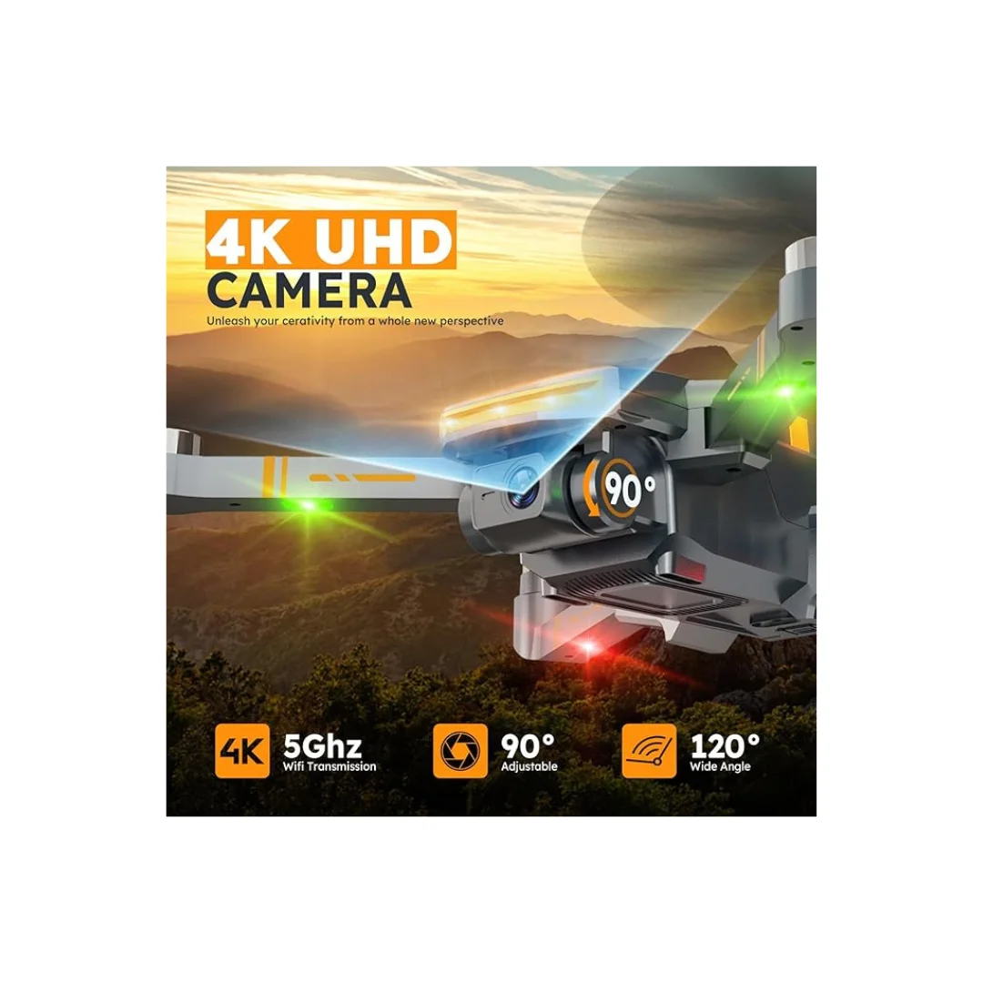 Drone G9 GPS 4K Pliable | Moteurs Brushless | WiFi 5G FPV