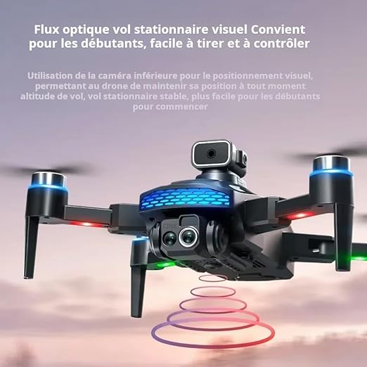 Drone Xiaomi M6 8K – Caméra 8K, WiFi 5G & Télécommande Écran.