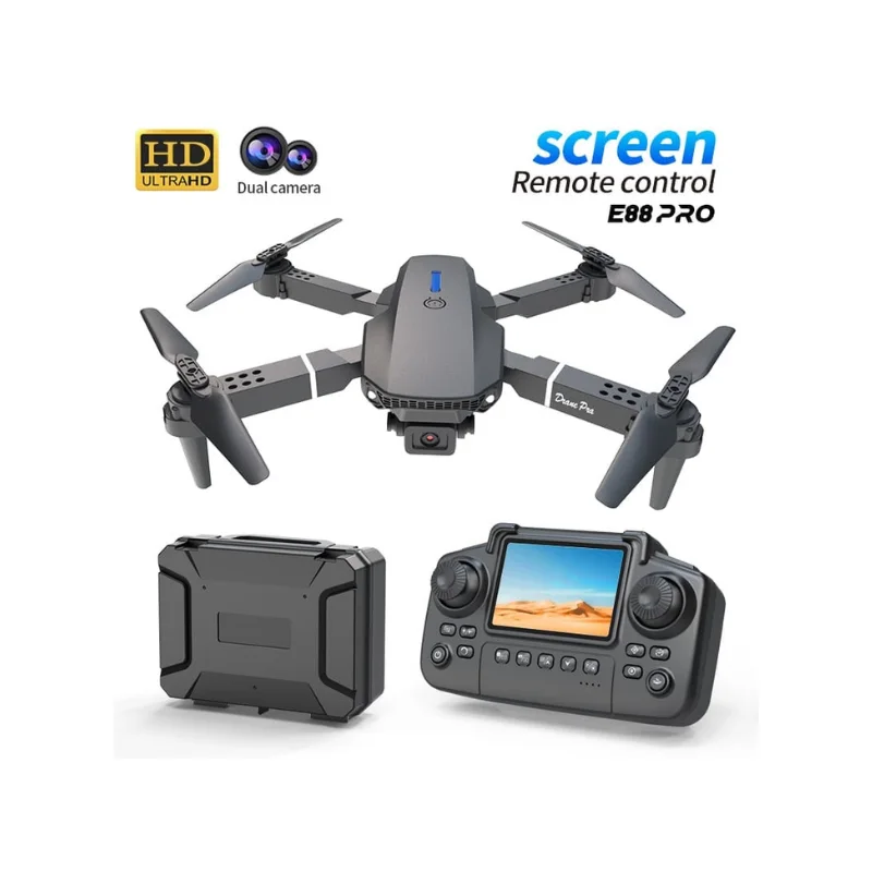 E88 Pro - Drone FPV Wi-Fi avec caméra grand angle HD 4K 1080P